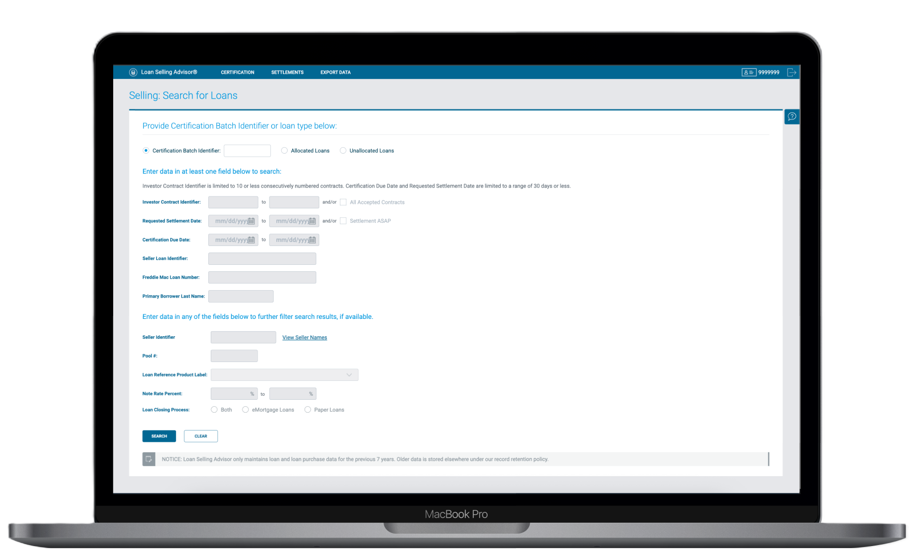 Legacy document custodian screen