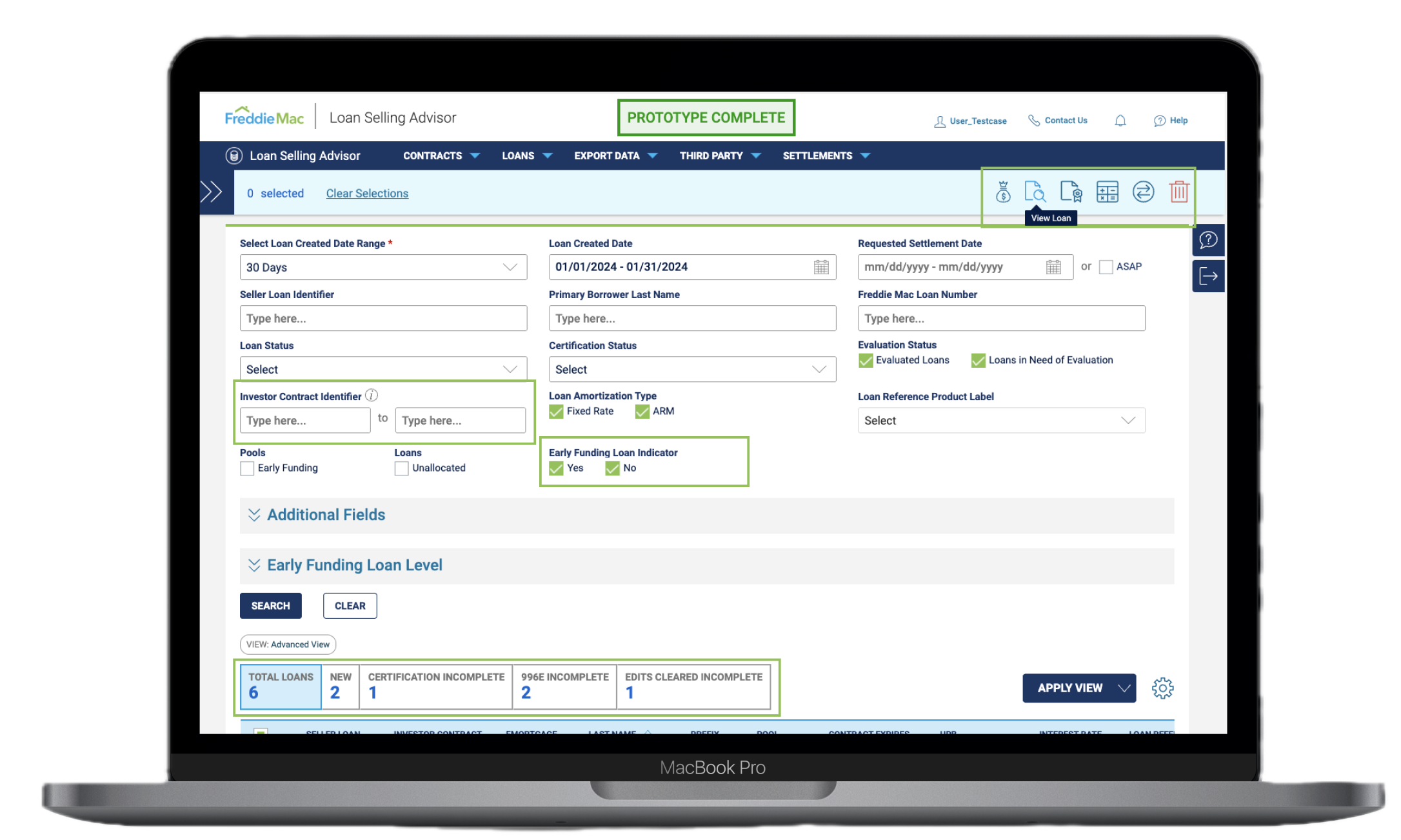 Redesigned Loan Pipeline